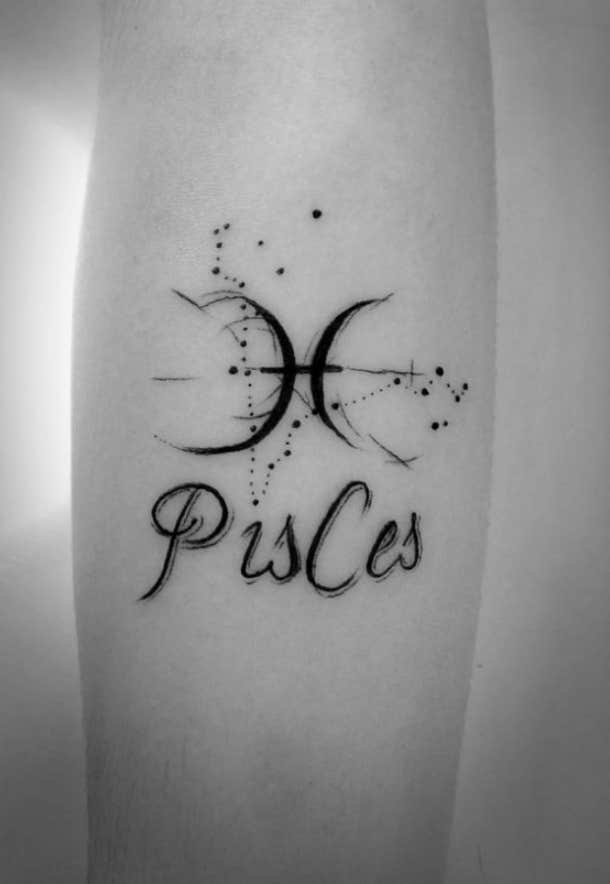 Pisces constellation tattoo. Taken from Pinterest … | Tattoos | Tatto…